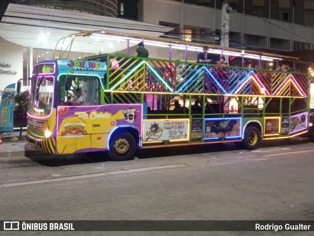 Joybus Brasil - Trenzinho Lizana TRP01 na cidade de Fortaleza, Ceará, Brasil, por Rodrigo Gualter. ID da foto: 11899609.