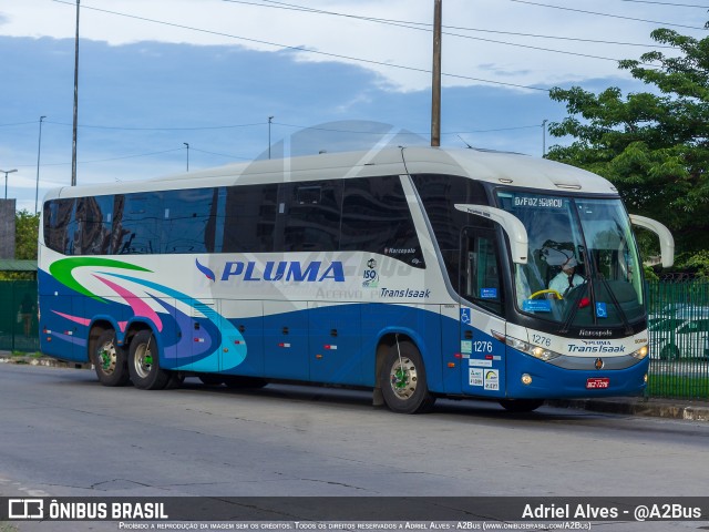 Trans Isaak Turismo 1276 na cidade de São Paulo, São Paulo, Brasil, por Adriel Alves - @A2Bus. ID da foto: 11900343.