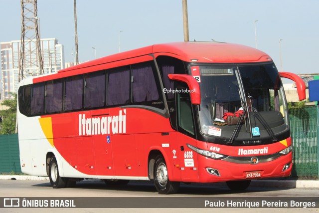 Expresso Itamarati 6818 na cidade de São Paulo, São Paulo, Brasil, por Paulo Henrique Pereira Borges. ID da foto: 11900815.