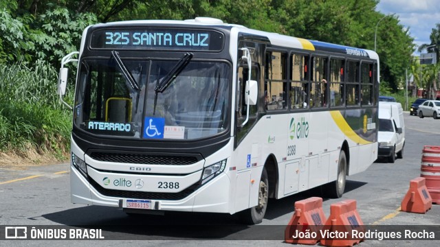 Viação Elite 2388 na cidade de Volta Redonda, Rio de Janeiro, Brasil, por João Victor Rodrigues Rocha. Número da foto: #11899320.