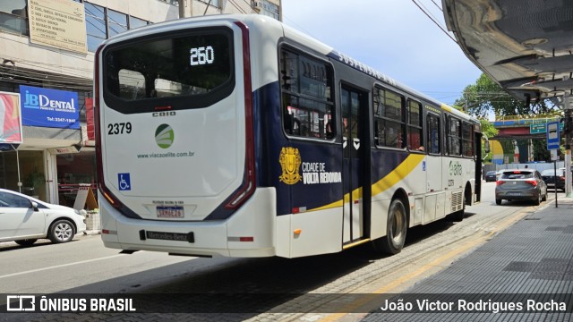 Viação Elite 2379 na cidade de Volta Redonda, Rio de Janeiro, Brasil, por João Victor Rodrigues Rocha. ID da foto: 11899386.