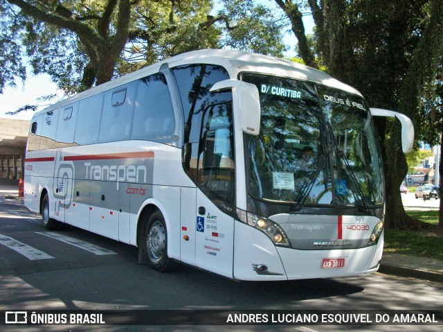 Transpen Transporte Coletivo e Encomendas 40030 na cidade de Curitiba, Paraná, Brasil, por ANDRES LUCIANO ESQUIVEL DO AMARAL. Número da foto: #11899366.
