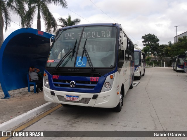 BR7 Mobilidade 1207 na cidade de São Bernardo do Campo, São Paulo, Brasil, por Gabriel Garves. Número da foto: #11900744.
