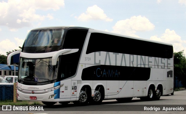 Auto Viação Catarinense 3709 na cidade de São Paulo, São Paulo, Brasil, por Rodrigo  Aparecido. Número da foto: #11901068.