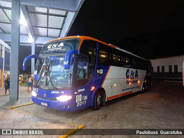G & A Turismo 2017 na cidade de Guaratuba, Paraná, Brasil, por Paulobuss  Guaratuba. Número da foto: #11901078.