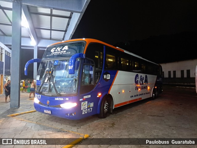 G & A Turismo 2017 na cidade de Guaratuba, Paraná, Brasil, por Paulobuss  Guaratuba. ID da foto: 11901078.