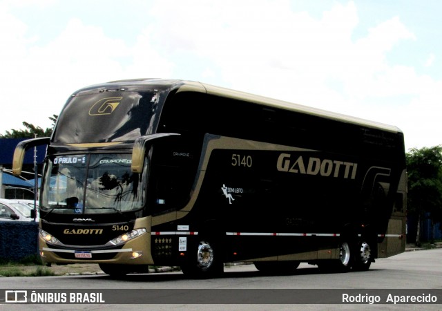Auto Viação Gadotti 5140 na cidade de São Paulo, São Paulo, Brasil, por Rodrigo  Aparecido. Número da foto: #11899287.