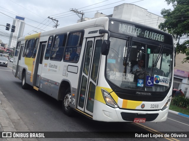 Viação Campo dos Ouros 3268 na cidade de Guarulhos, São Paulo, Brasil, por Rafael Lopes de Oliveira. Número da foto: #11901786.