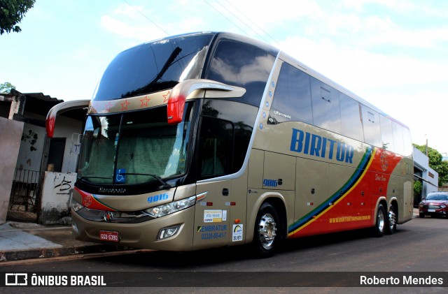 Biritur - Birigui Turismo 9016 na cidade de Marília, São Paulo, Brasil, por Roberto Mendes. ID da foto: 11903657.