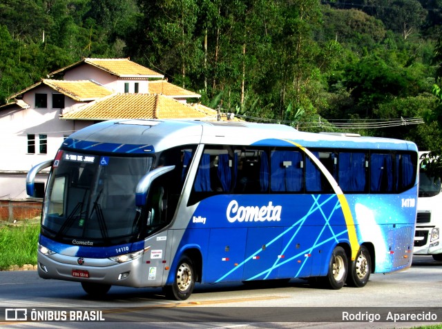 Viação Cometa 14110 na cidade de Conselheiro Lafaiete, Minas Gerais, Brasil, por Rodrigo  Aparecido. ID da foto: 11902073.