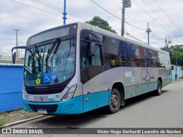 SIT Macaé Transportes 2375 na cidade de Macaé, Rio de Janeiro, Brasil, por Victor Hugo Gerhardt Leandro de Nantes. Número da foto: #11901876.