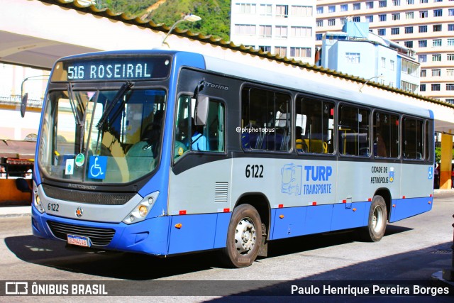Turb Petrópolis > Turp -Transporte Urbano de Petrópolis 6122 na cidade de Petrópolis, Rio de Janeiro, Brasil, por Paulo Henrique Pereira Borges. Número da foto: #11903226.