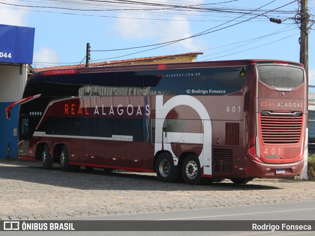 Real Alagoas de Viação 401 na cidade de Maceió, Alagoas, Brasil, por Rodrigo Fonseca. Número da foto: #11903008.