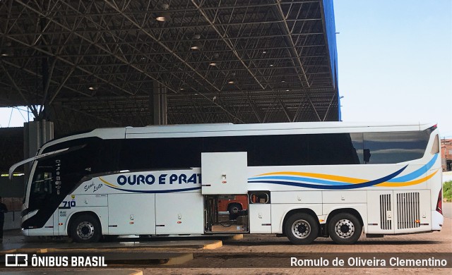 Viação Ouro e Prata 710 na cidade de São Luís, Maranhão, Brasil, por Romulo de Oliveira Clementino. Número da foto: #11902564.