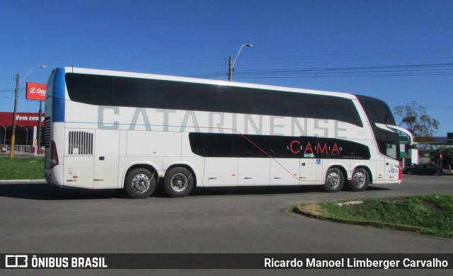 Auto Viação Catarinense 3717 na cidade de Santa Cruz do Sul, Rio Grande do Sul, Brasil, por Ricardo Manoel Limberger Carvalho. ID da foto: 11901601.