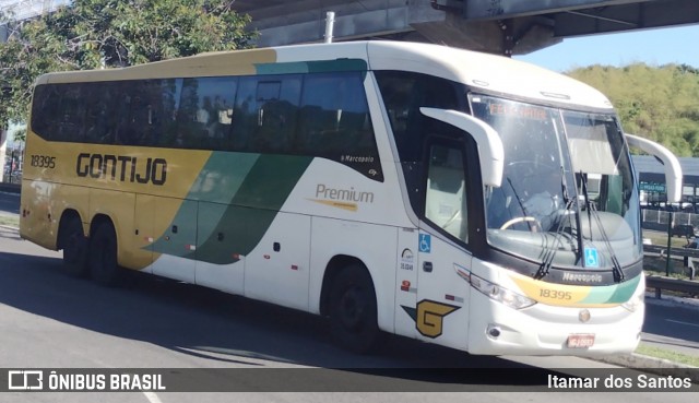 Empresa Gontijo de Transportes 18395 na cidade de Salvador, Bahia, Brasil, por Itamar dos Santos. ID da foto: 11901941.