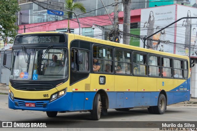 Trancid - Transporte Cidade de Divinópolis 185 na cidade de Divinópolis, Minas Gerais, Brasil, por Murilo da Silva. Número da foto: #11901800.