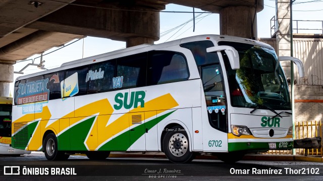 Autobuses Sur 6702 na cidade de Venustiano Carranza, Ciudad de México, México, por Omar Ramírez Thor2102. Número da foto: #11902520.