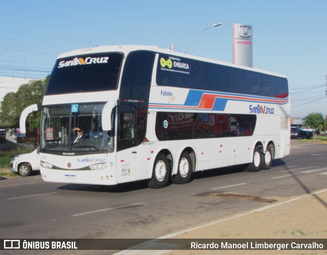 VUSC - Viação União Santa Cruz 2350 na cidade de Santa Cruz do Sul, Rio Grande do Sul, Brasil, por Ricardo Manoel Limberger Carvalho. Número da foto: #11901614.