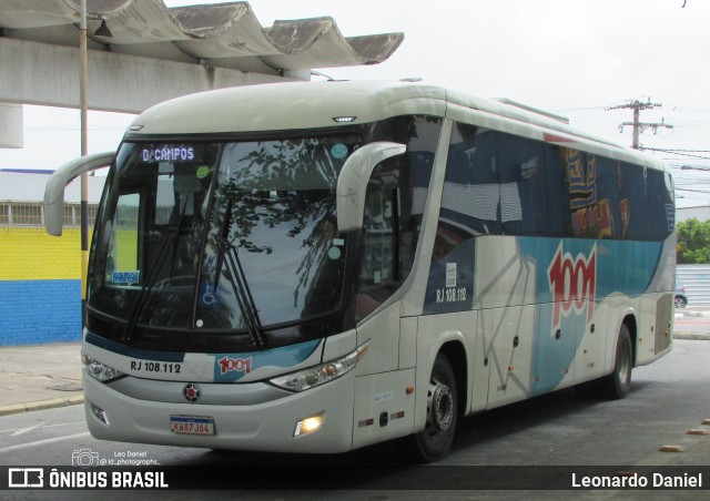 Auto Viação 1001 RJ 108.112 na cidade de Cabo Frio, Rio de Janeiro, Brasil, por Leonardo Daniel. ID da foto: 11902771.