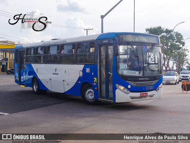 VB Transportes e Turismo 3398 na cidade de Campinas, São Paulo, Brasil, por Henrique Alves de Paula Silva. Número da foto: #11904734.