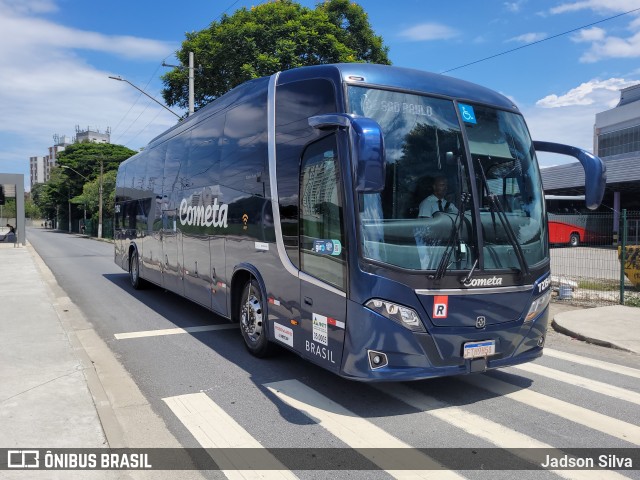 Viação Cometa 721542 na cidade de São José dos Campos, São Paulo, Brasil, por Jadson Silva. ID da foto: 11904027.