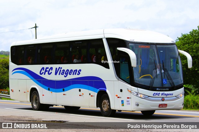 CFC Viagens 6424 na cidade de Barra do Piraí, Rio de Janeiro, Brasil, por Paulo Henrique Pereira Borges. ID da foto: 11906163.