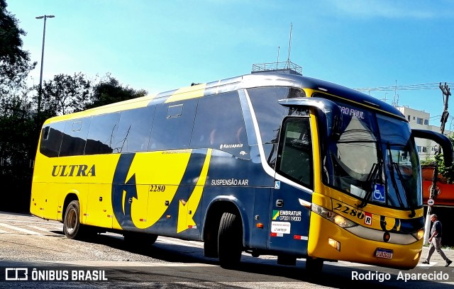 Viação Ultra 2280 na cidade de São Paulo, São Paulo, Brasil, por Rodrigo  Aparecido. Número da foto: #11905661.