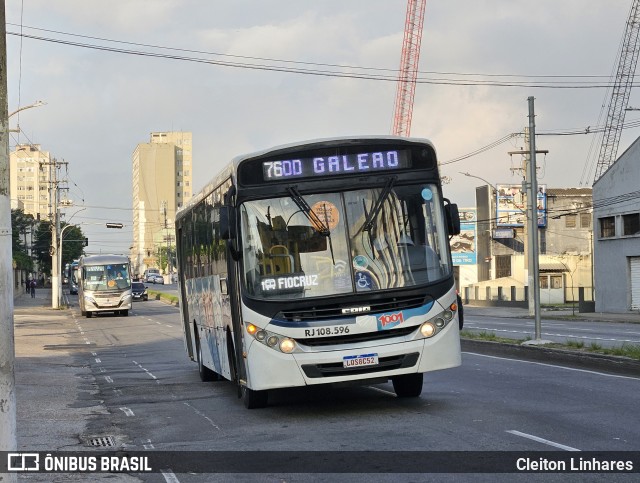Auto Viação 1001 RJ 108.596 na cidade de Niterói, Rio de Janeiro, Brasil, por Cleiton Linhares. Número da foto: #11904254.