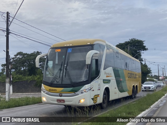 Empresa Gontijo de Transportes 18885 na cidade de Parnamirim, Rio Grande do Norte, Brasil, por Alison Diego Dias da Silva. Número da foto: #11904237.