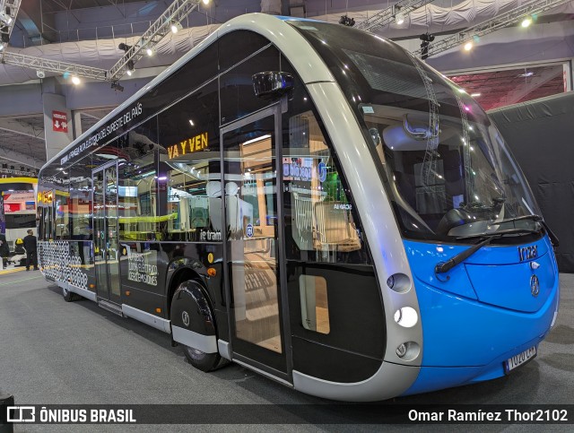 Irizar ie tram - Expo Foro 2024 na cidade de Álvaro Obregón, Ciudad de México, México, por Omar Ramírez Thor2102. ID da foto: 11905435.