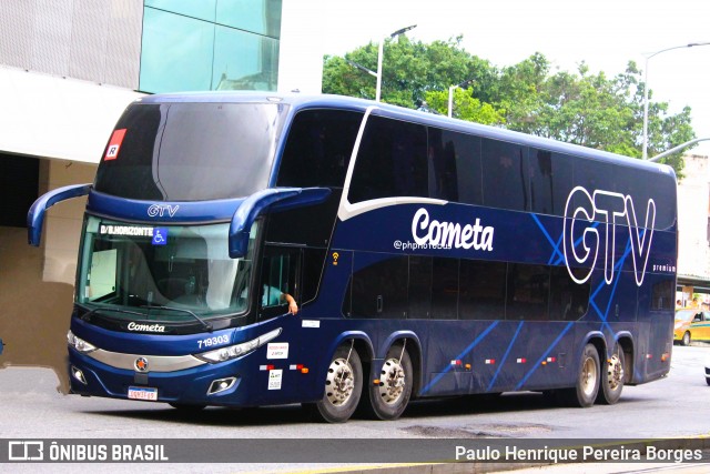 Viação Cometa 719303 na cidade de Rio de Janeiro, Rio de Janeiro, Brasil, por Paulo Henrique Pereira Borges. Número da foto: #11906124.