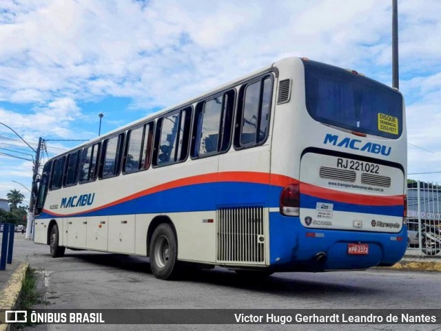 Transportadora Macabu RJ 221.022 na cidade de Macaé, Rio de Janeiro, Brasil, por Victor Hugo Gerhardt Leandro de Nantes. Número da foto: #11904356.