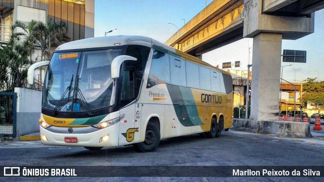 Empresa Gontijo de Transportes 19180 na cidade de Rio de Janeiro, Rio de Janeiro, Brasil, por Marllon Peixoto da Silva. Número da foto: #11904401.