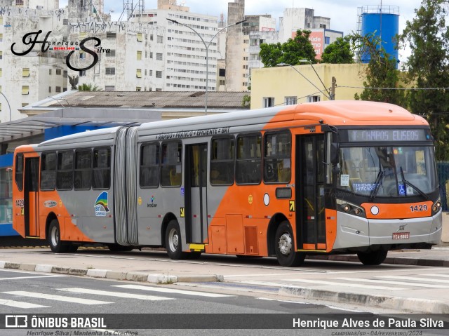 VB Transportes e Turismo 1429 na cidade de Campinas, São Paulo, Brasil, por Henrique Alves de Paula Silva. ID da foto: 11904935.