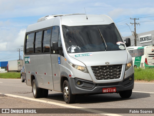 Sinprovan - Sindicato dos Proprietários de Vans e Micro-Ônibus N-B/114 na cidade de Benevides, Pará, Brasil, por Fabio Soares. Número da foto: #11905085.