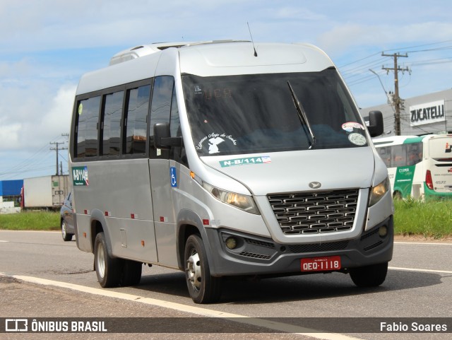 Sinprovan - Sindicato dos Proprietários de Vans e Micro-Ônibus N-B/114 na cidade de Benevides, Pará, Brasil, por Fabio Soares. ID da foto: 11905085.