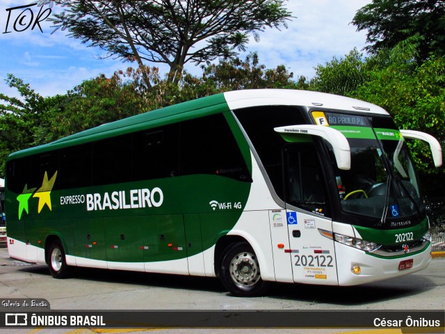 Expresso Brasileiro 202122 na cidade de São Paulo, São Paulo, Brasil, por César Ônibus. ID da foto: 11908891.