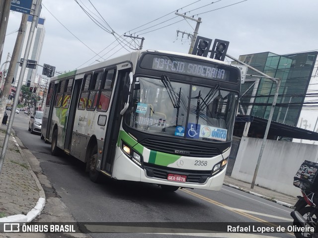 Empresa de Ônibus Vila Galvão 2358 na cidade de Guarulhos, São Paulo, Brasil, por Rafael Lopes de Oliveira. Número da foto: #11907177.