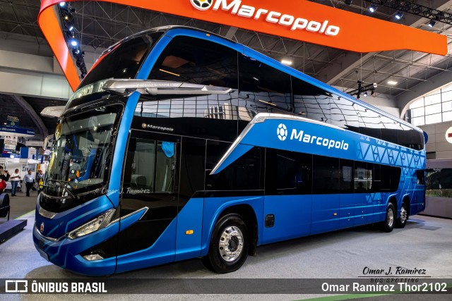 Marcopolo PARADISO G8 1800 DD - EXPO FORO 2024 na cidade de Álvaro Obregón, Ciudad de México, México, por Omar Ramírez Thor2102. Número da foto: #11908830.