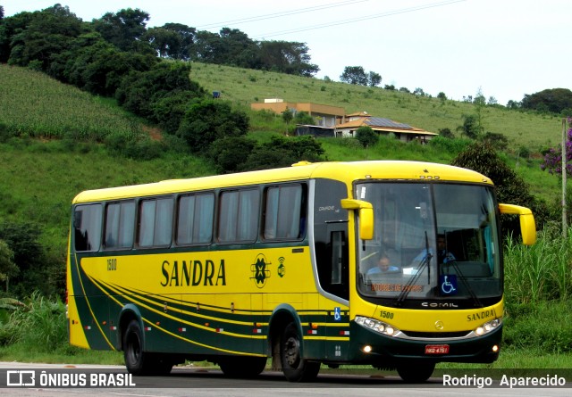 Viação Sandra 1500 na cidade de Conselheiro Lafaiete, Minas Gerais, Brasil, por Rodrigo  Aparecido. ID da foto: 11908338.