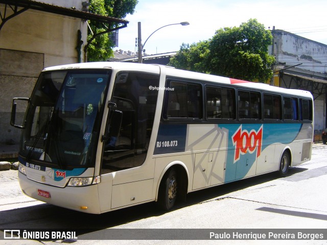 Auto Viação 1001 RJ 108.073 na cidade de Rio de Janeiro, Rio de Janeiro, Brasil, por Paulo Henrique Pereira Borges. Número da foto: #11907973.