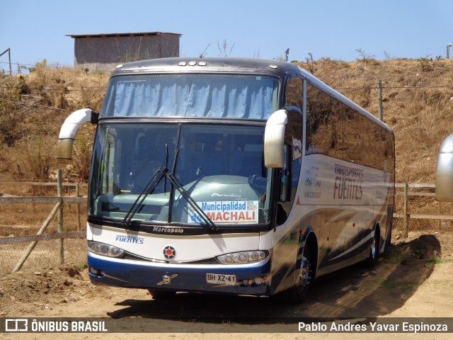 Transportes Fuentes BHXZ41 na cidade de Pichilemu, Cardenal Caro, Libertador General Bernardo O'Higgins, Chile, por Pablo Andres Yavar Espinoza. Número da foto: #11907440.