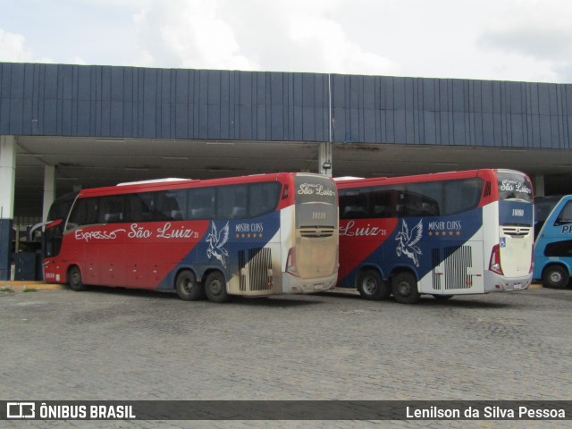 Expresso São Luiz 10110 na cidade de Caruaru, Pernambuco, Brasil, por Lenilson da Silva Pessoa. Número da foto: #11908937.