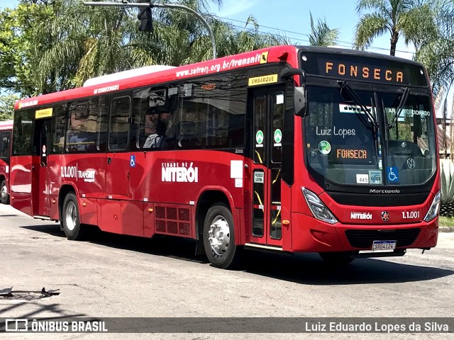 Auto Lotação Ingá 1.1.001 na cidade de Niterói, Rio de Janeiro, Brasil, por Luiz Eduardo Lopes da Silva. ID da foto: 11907178.