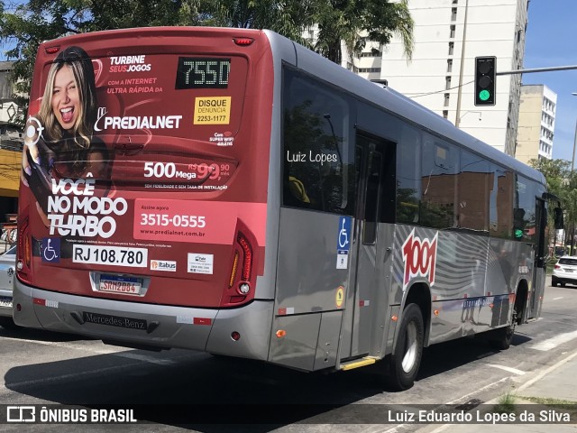 Auto Viação 1001 RJ 108.780 na cidade de Niterói, Rio de Janeiro, Brasil, por Luiz Eduardo Lopes da Silva. ID da foto: 11907223.