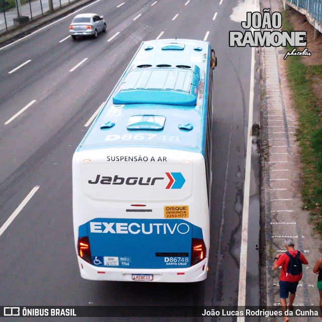 Auto Viação Jabour D86748 na cidade de Rio de Janeiro, Rio de Janeiro, Brasil, por João Lucas Rodrigues da Cunha. Número da foto: #11908046.