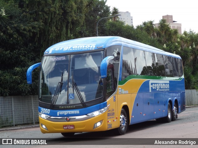 Fergramon Transportes 2060 na cidade de Curitiba, Paraná, Brasil, por Alexandre Rodrigo. ID da foto: 11908422.