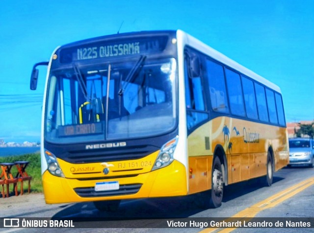 Quissatur RJ 151.024 na cidade de Macaé, Rio de Janeiro, Brasil, por Victor Hugo Gerhardt Leandro de Nantes. Número da foto: #11837624.