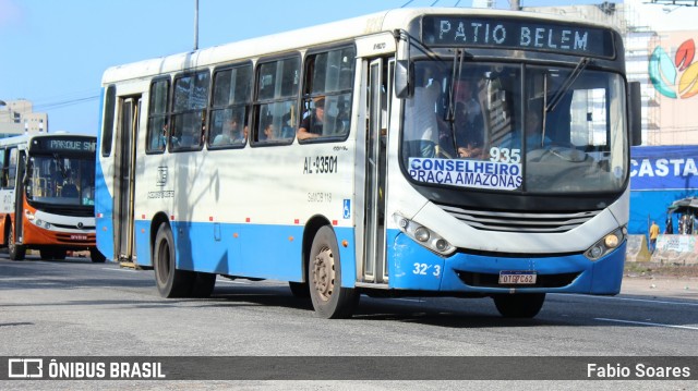 Auto Viação Monte Cristo AL-93501 na cidade de Belém, Pará, Brasil, por Fabio Soares. Número da foto: #11837367.